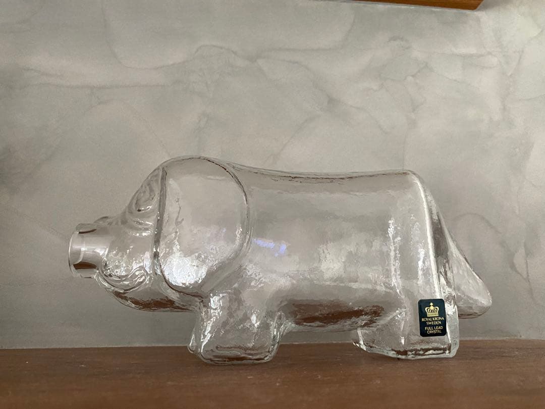 リサラーソン　ロイヤルクローナ　ボトル犬