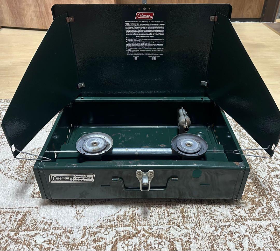 Coleman Model 425F ツーバーナーコンロ
