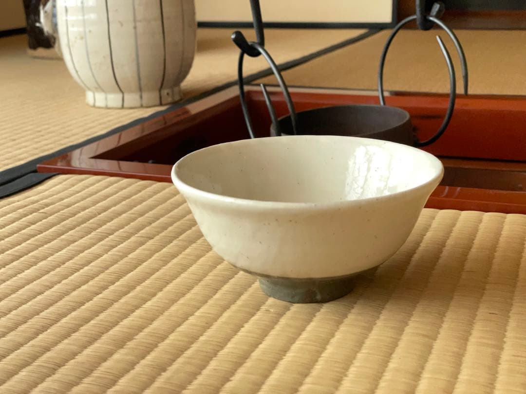 中里隆　唐津粉引茶碗　名品　定価55万