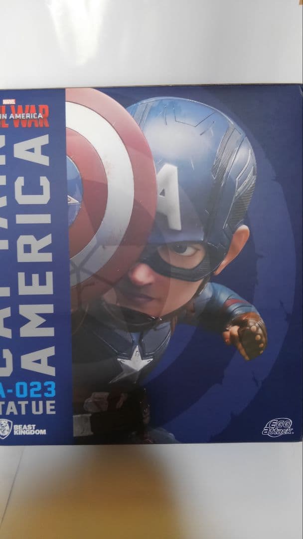 egg attack アイアンマン キャプテン・アメリカ フィギュア