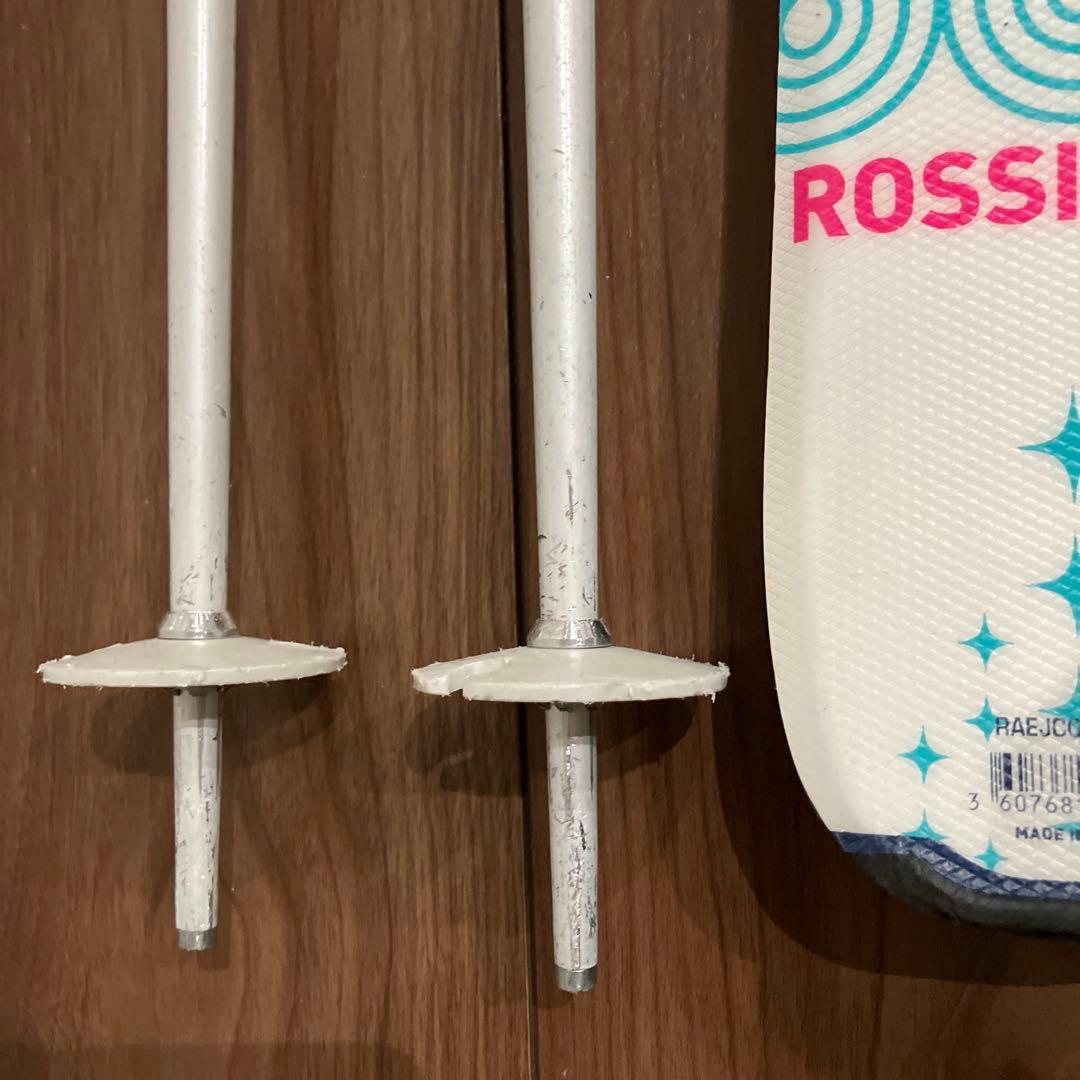 スキー板　キッズ　ロシニョール　116cm ストック