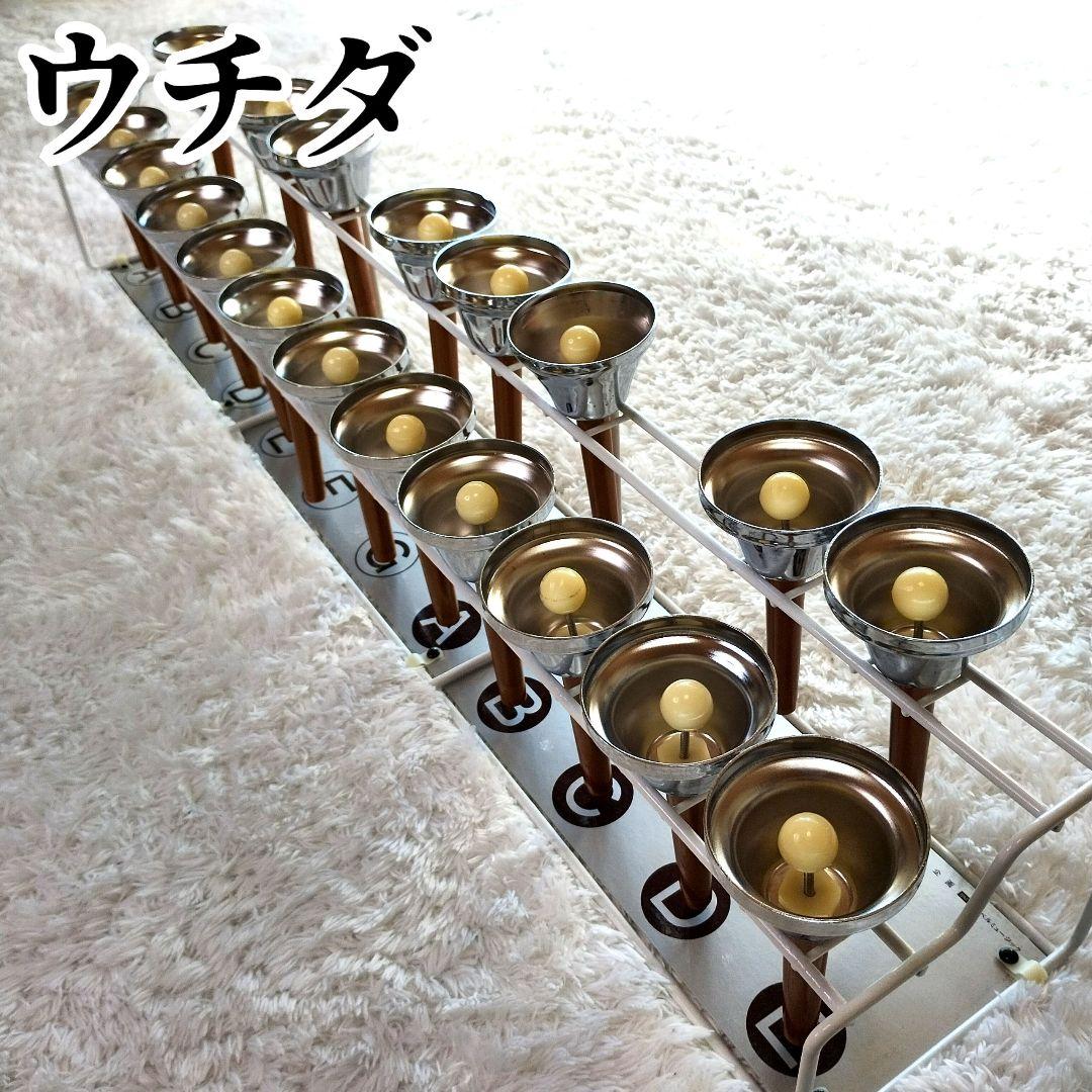 ミュージックベル✨️ 内田洋行 20音 スタンド UCHIDA ハンドベル