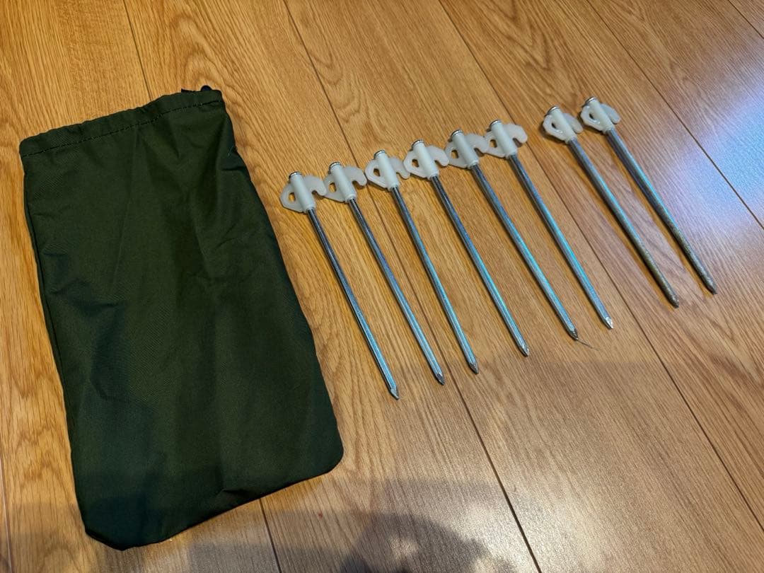 HENGEN+スクエアタープTC400 アルミポール付き 焚き火可