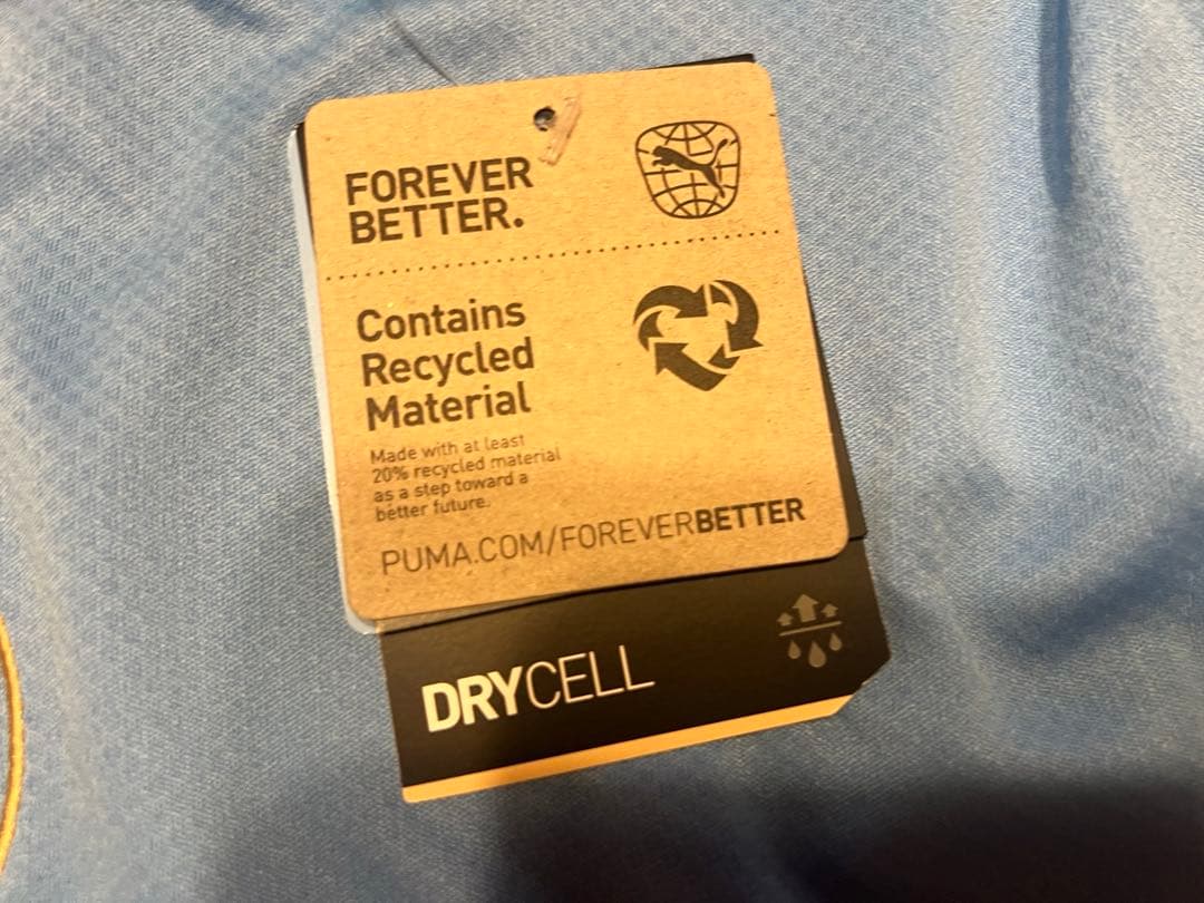 【マンチェスター・シティ2022-2023トレブル記念ユニフォームセット】タグ付