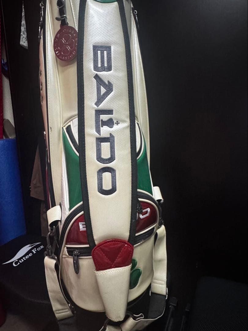 バルド　BALDO ツアーキャディーバッグ トリコロールカラー美品