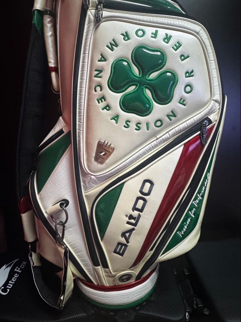 バルド　BALDO ツアーキャディーバッグ トリコロールカラー美品