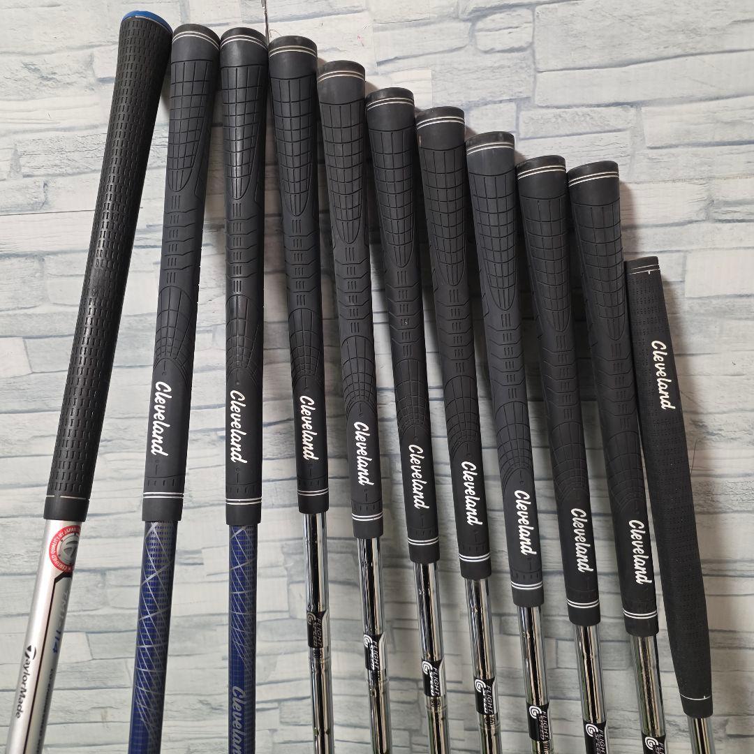 ゴルフクラブメンズセット クリーブランド テーラーメイド SLDR フルセット