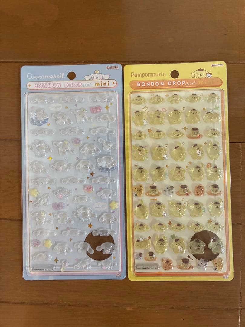 サンリオボンボンドロップシールミニ 8枚セット新品未開封