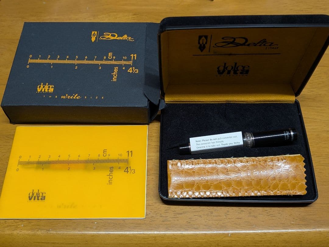 万年筆 デルタ ドルチェビータ ミニ