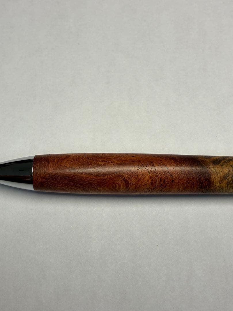 工房楔　シャープペン　花梨紅白　こぶ杢 0.5