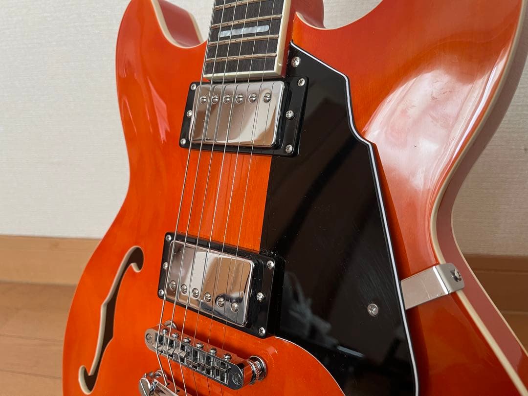 【美品】最終値下げ　Redid セミホロウボディ　セミアコ Fホール仕様