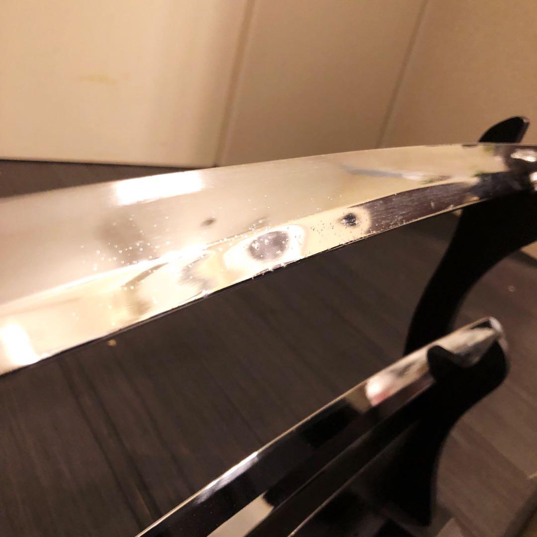 高級模造刀　居合刀　 美術刀剣　太刀　脇差　大小セット　2本セット　茶白拵え