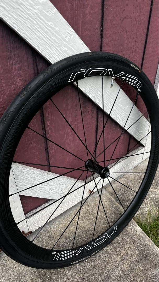 中華カーボンホイール roval風 40mm タイヤ付き