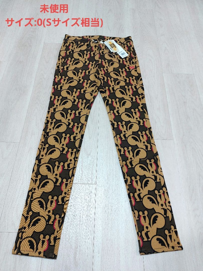 【0(S相当)】パーリーゲイツ リスプリントパンツ