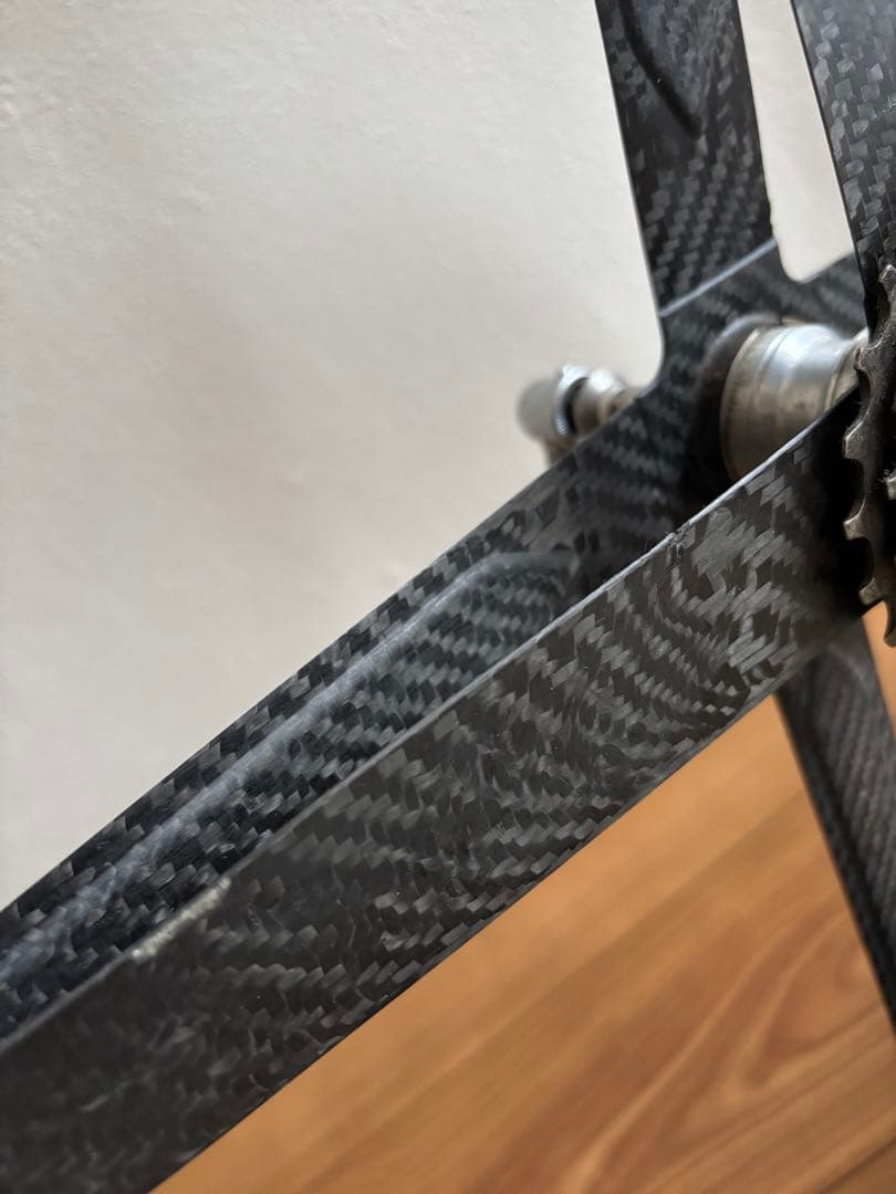 SPINERGY revXカーボンホイール 4本スポーク　リアホイール 700c