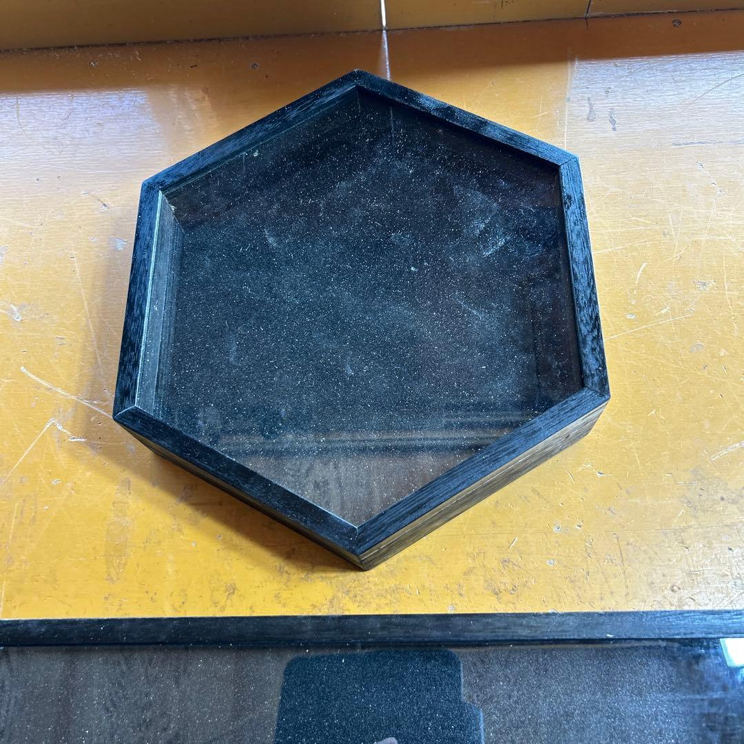 大型標本箱　2箱　小型標本箱　1箱六角形標本箱　1箱