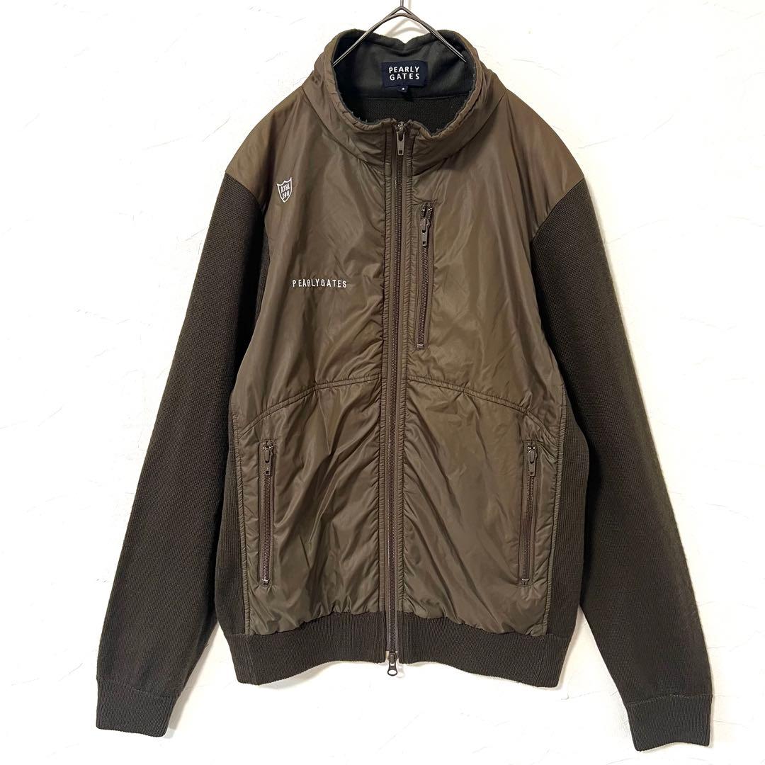 Pearly Gates パーリーゲイツ　異素材mix 切り替え　ジャケット　3