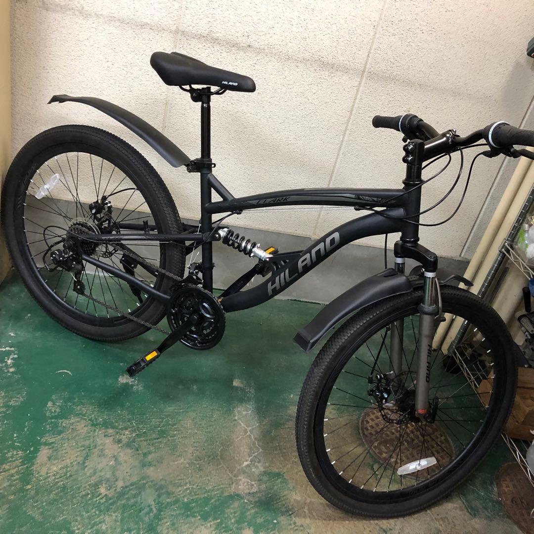 引取限定、発送致しません。/訳有りHILAND MTB 26inch