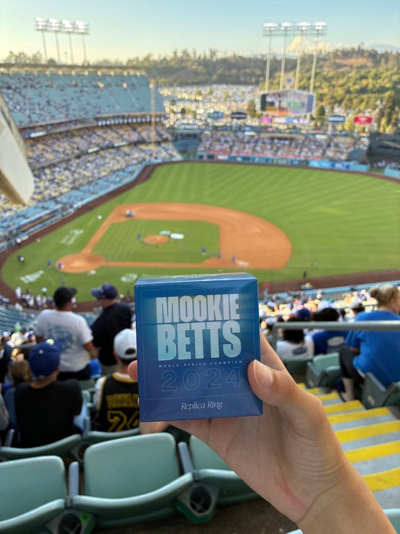 【8/25来場者限定】ムーキーベッツ　ワールドチャンピオンリング