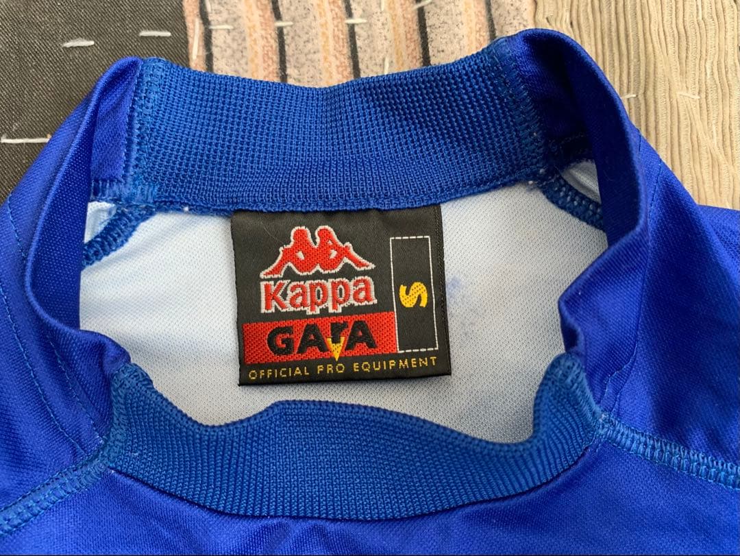 00-01 kappa イタリア代表 vtg 長袖 ユニフォーム カッパ 90s