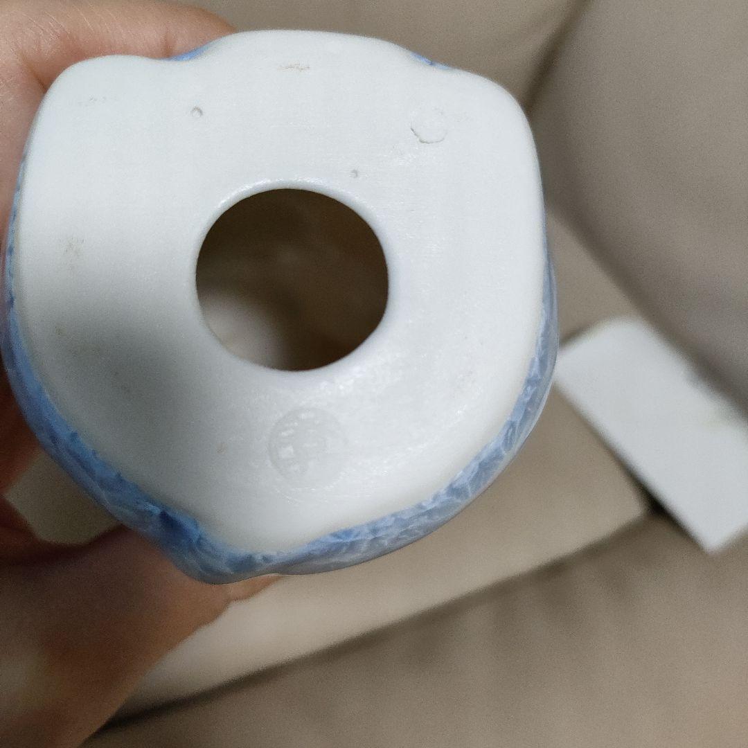 陶あん　陶葊　招き猫　金色の鈴付き　花結晶　京焼　清水焼　箱付き