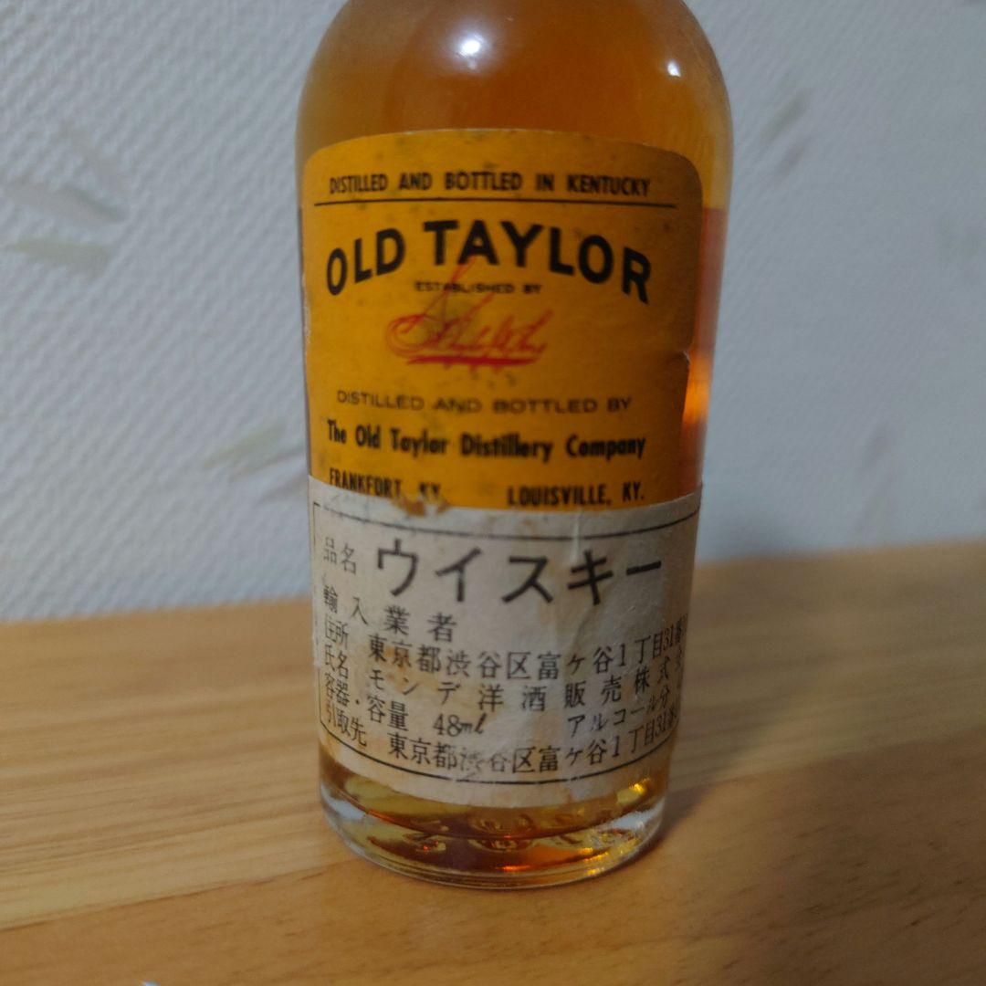 古酒未開栓オールド テイラー86プルーフ　OLDTAYLOR 86 PROOF