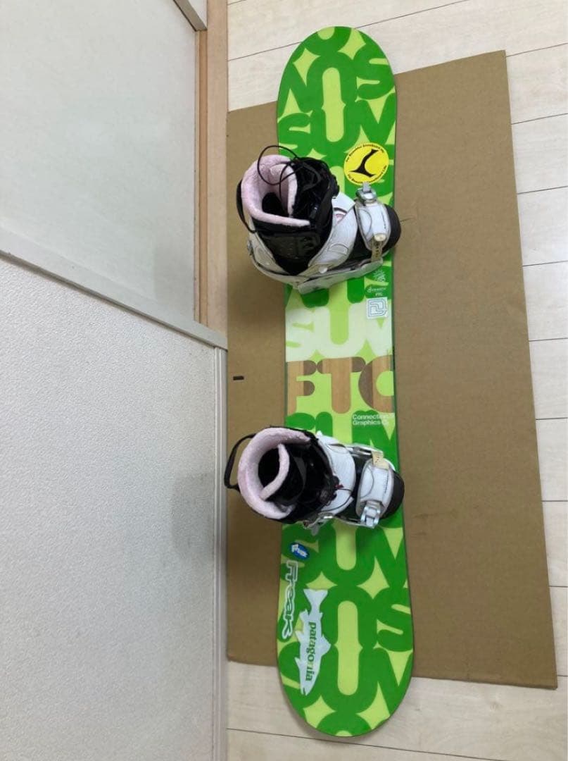 FANATIC スノーボード146cm サロモンビンディングM 24cmブーツ