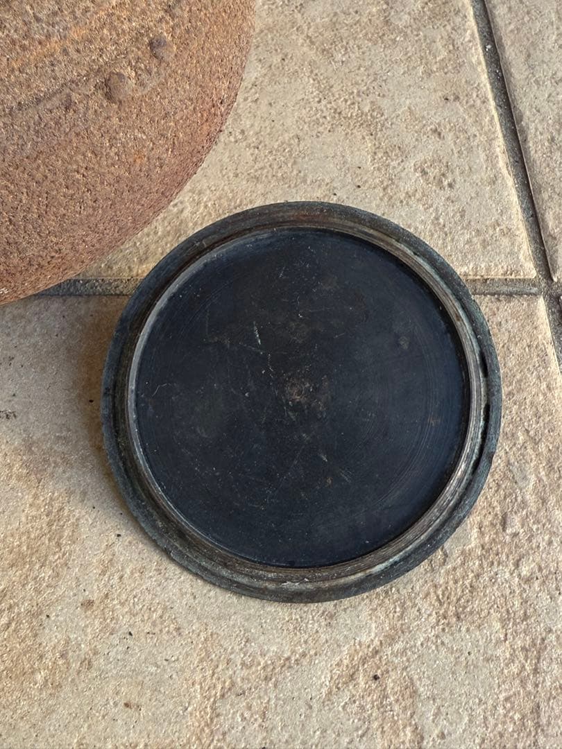 古鉄瓶 鉄瓶 南部鉄器風 鉄瓶 鉄器 やかん 茶道具 古道具 ジャンク扱い