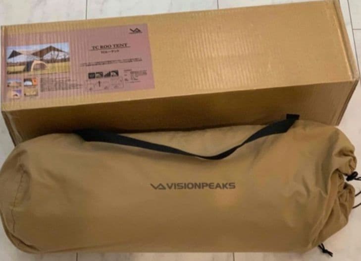 値下げ VISIONPEAKS TCルーテント　ベージュ　3人用