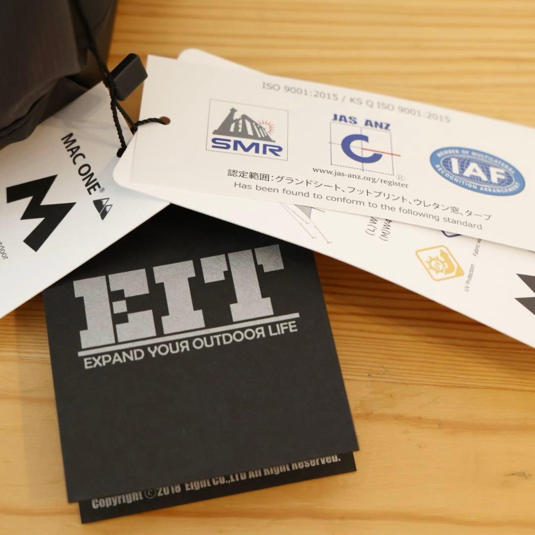 マックアウトドア Mac one ヘキサタープ チャコールグレー M