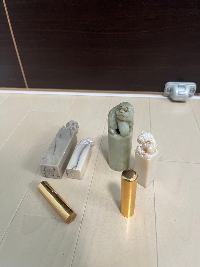 印鑑ハンコの素材12点セットです