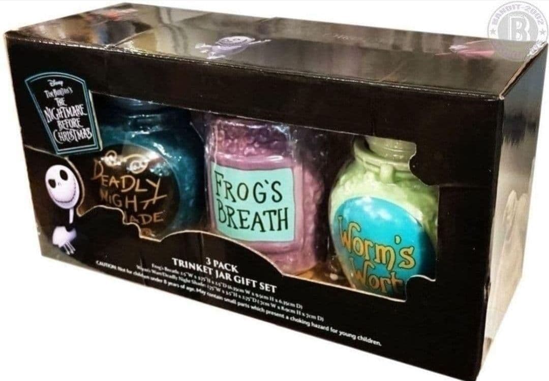 希少⭐サリー壺型トリンケットジャー蛙の息イヌホオズキナイトメアビフォアクリスマス