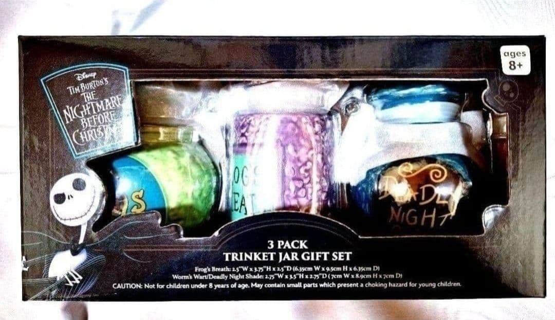 希少⭐サリー壺型トリンケットジャー蛙の息イヌホオズキナイトメアビフォアクリスマス
