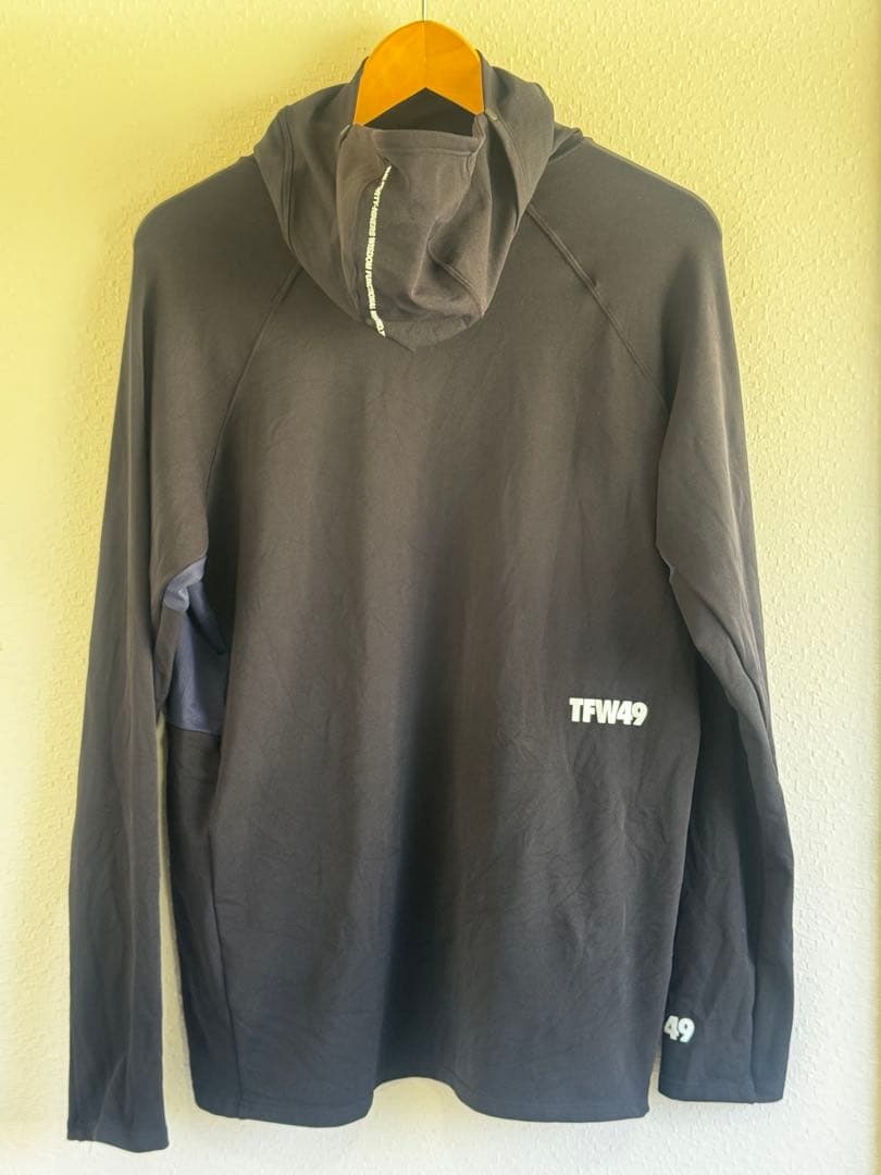 メンズウェア TFW49 LS BRUSHED HOODIE L NAVY