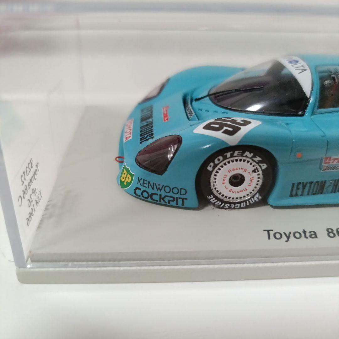 1/43 スパーク トヨタ 86C LEYTON HOUSEルマン1986