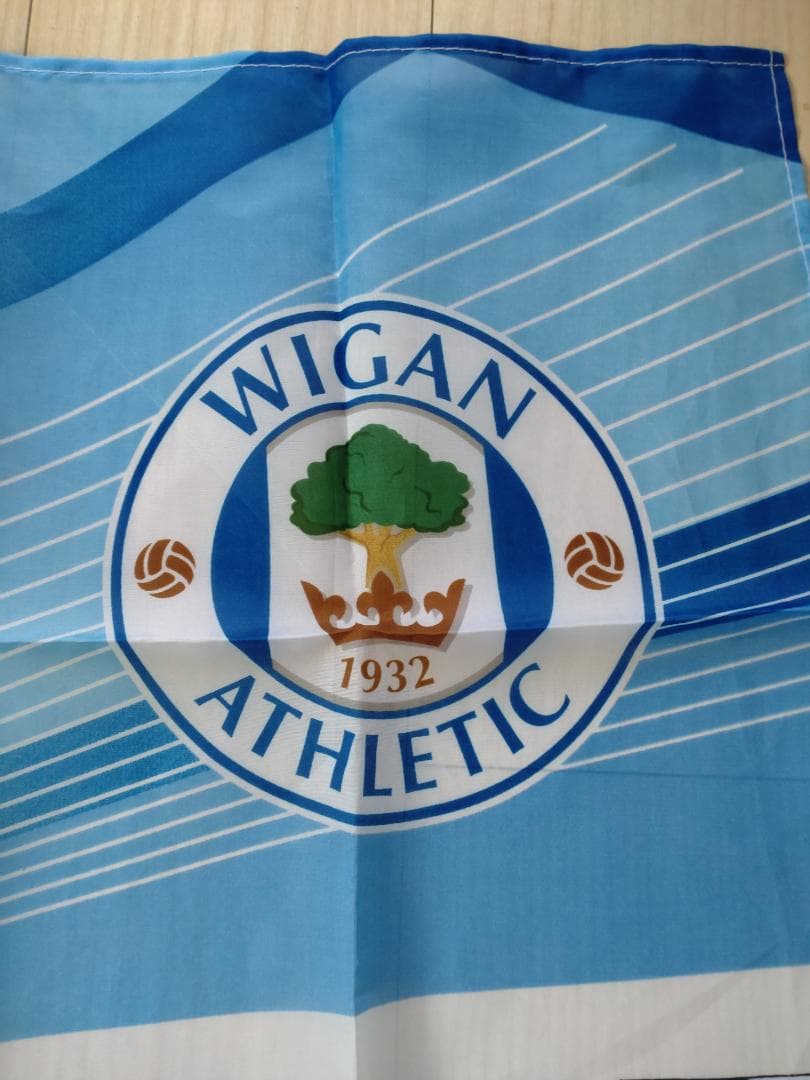 2013 FAカップファイナル　フラッグ　マンチェスターシティvsウィガン