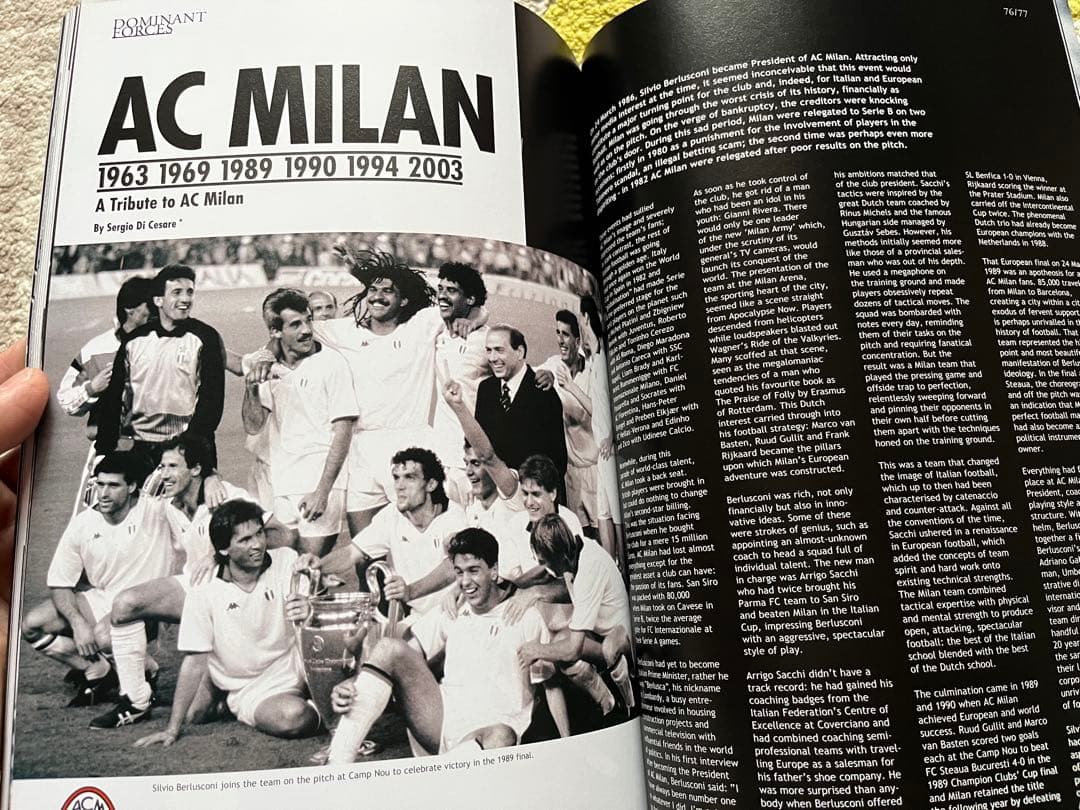 バルセロナ　アーセナル　チャンピオンズリーグ決勝プログラム 2006