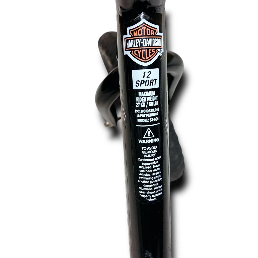 【希少】HARLEY-DAVIDSON ストライダー ブラック　コラボ　12