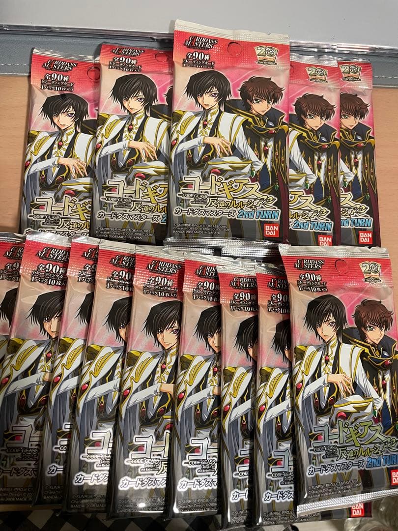 カードダスマスターズ 2弾 コードギアス反逆のルルーシュ 2nd 全90種box