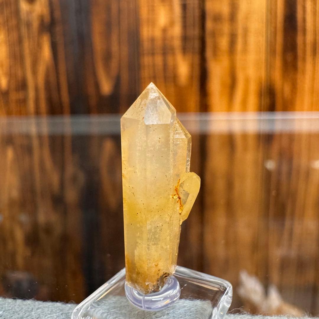 レモン水晶 国産鉱物 奈良 希少