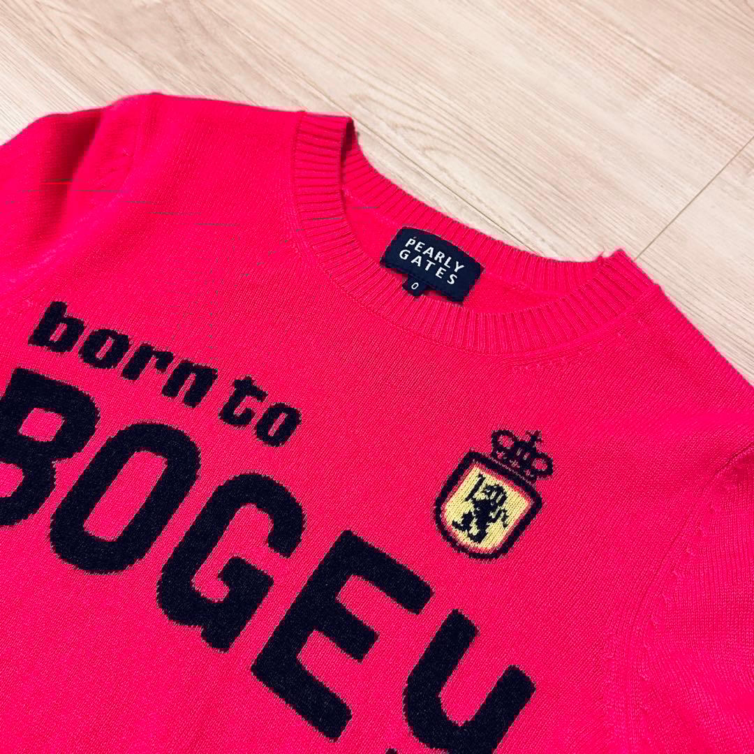 【美品】パーリーゲイツ カシミヤ セーター ニット