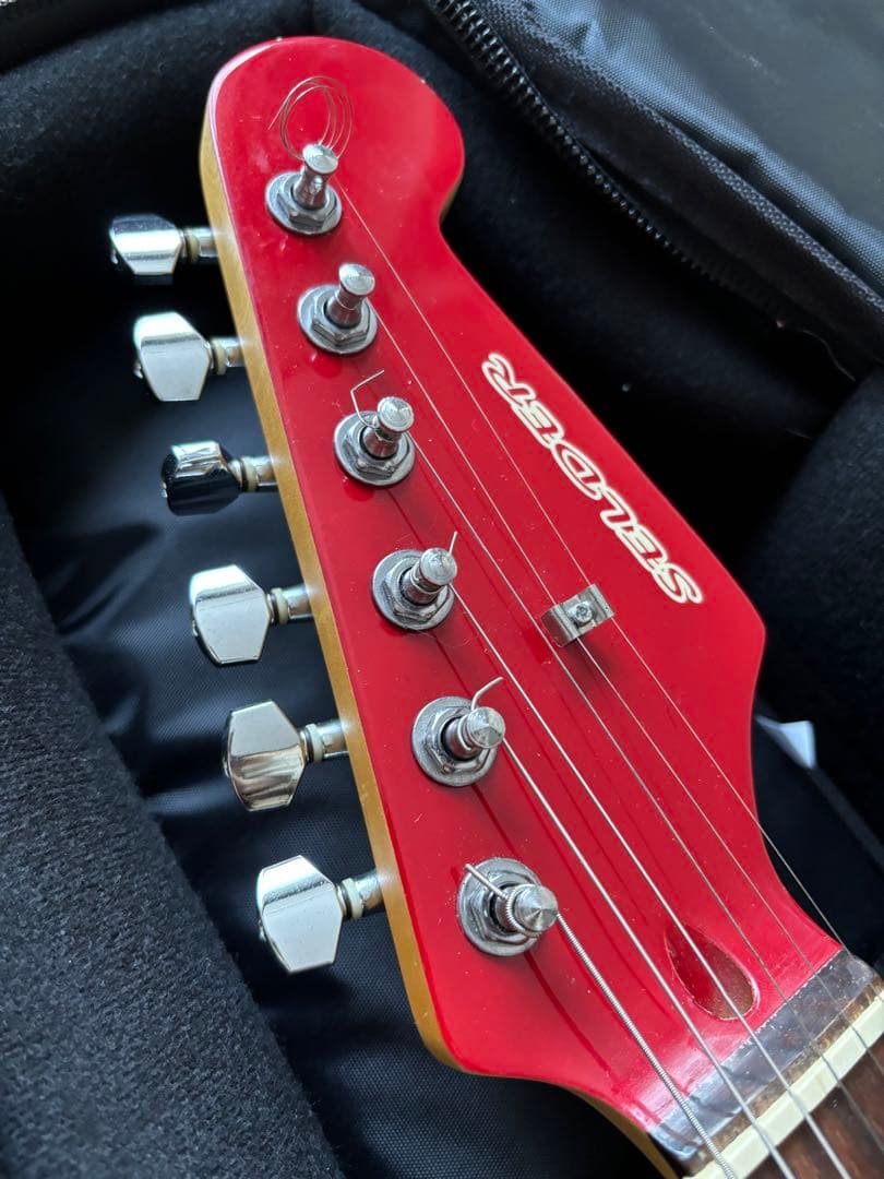 SELDER ストラトキャスタータイプ 赤 フェンダー