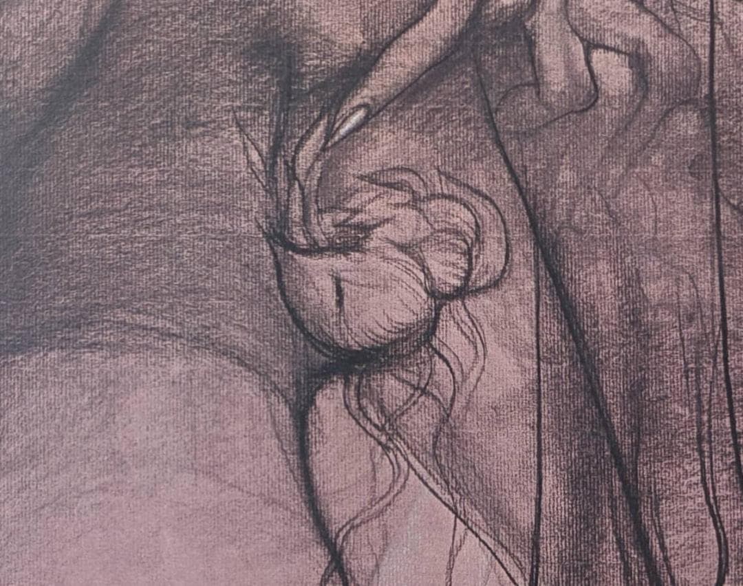 古沢岩美、「もだえ」、厳選、希少画集・額装画、限定800部、人気作品