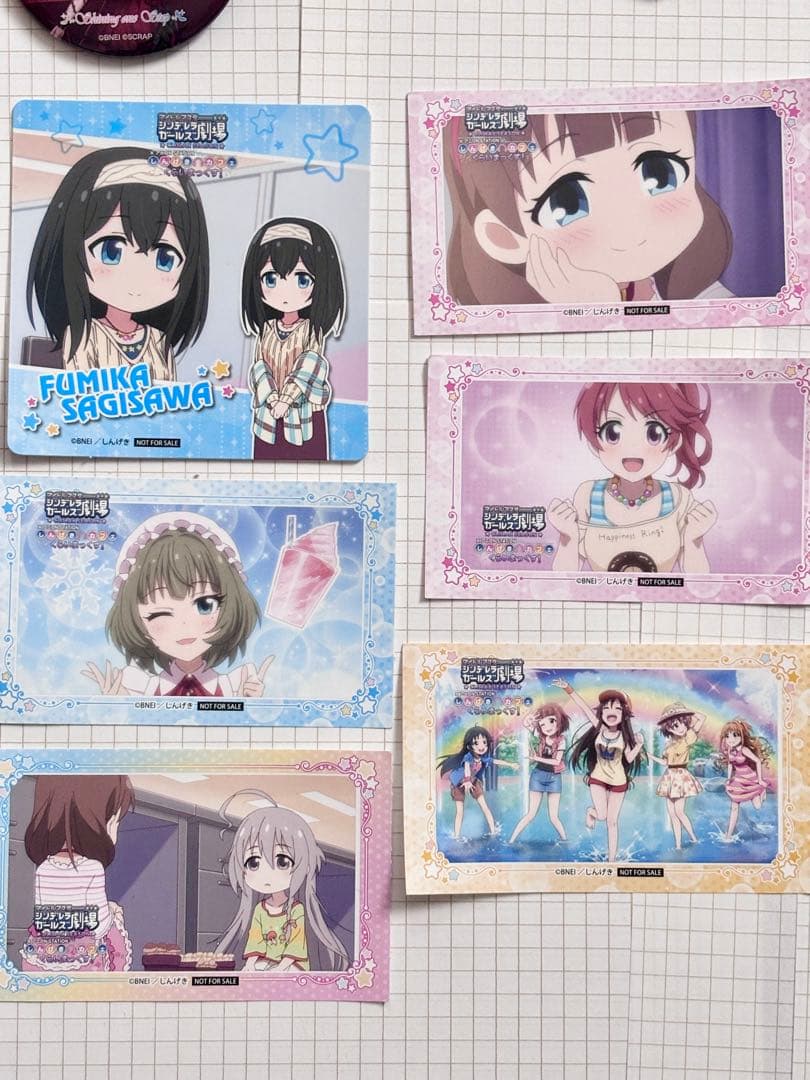 【60点以上】デレマス グッズ まとめ売り（アナスタシア・一ノ瀬志希 他）