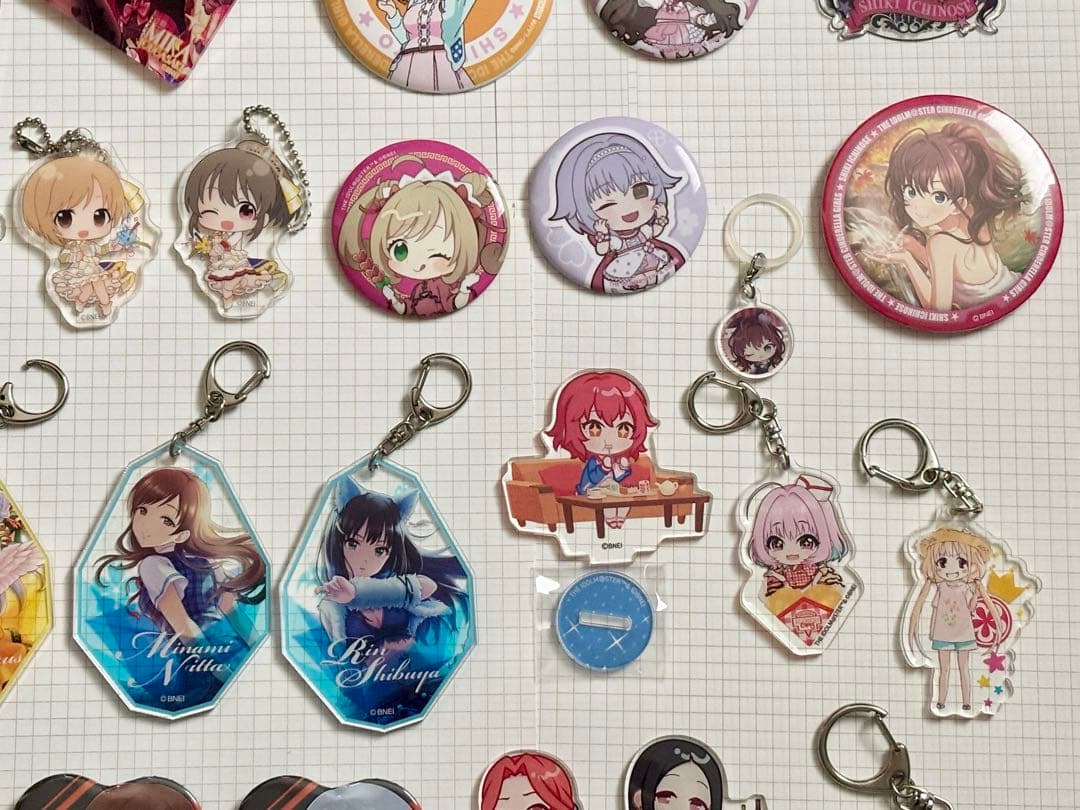 【60点以上】デレマス グッズ まとめ売り（アナスタシア・一ノ瀬志希 他）