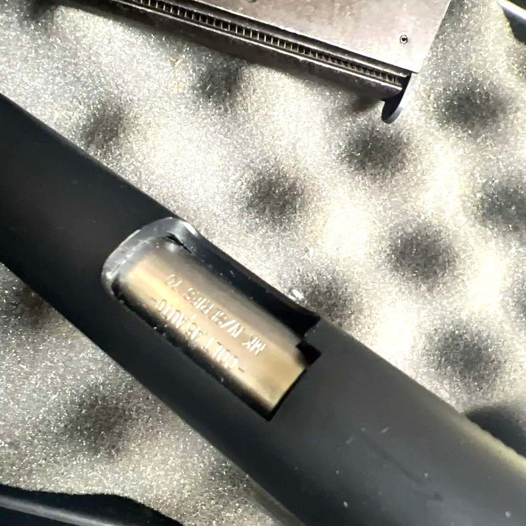 WAガスブローバック木製グリップコルトガバメントシリーズ70HW