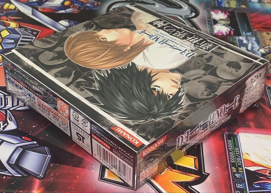 【未開封ボックス】 デスノート TCG 第一弾 新世界の神 未開封 シュリンク付