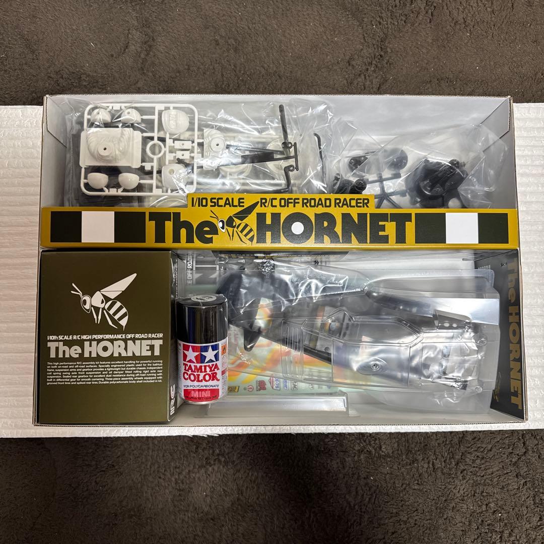 （新品）タミヤ　ホーネット組み立てキット【スプレーブラック付き】