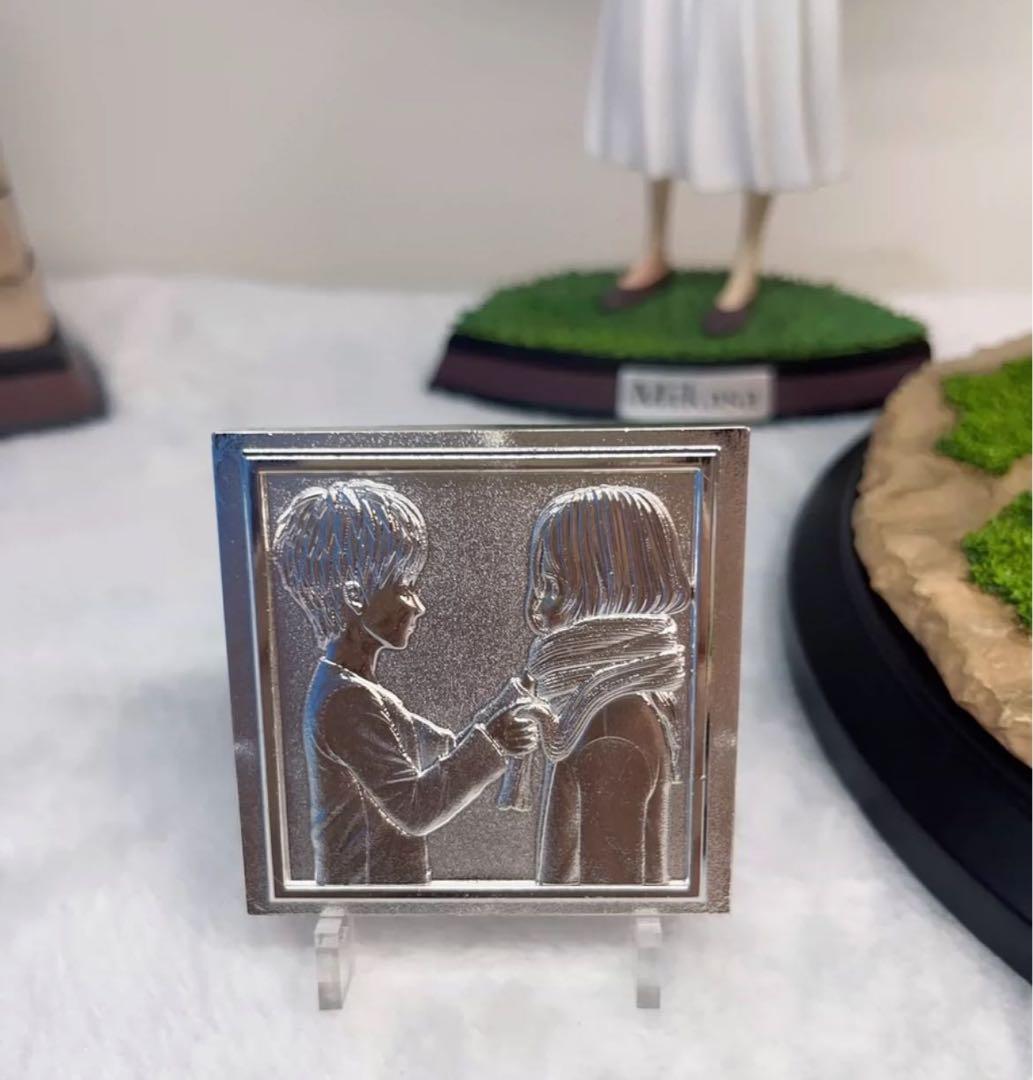 進撃の巨人 エレン ミカサ 2体 ガレージキット ガレキ スタチュー①