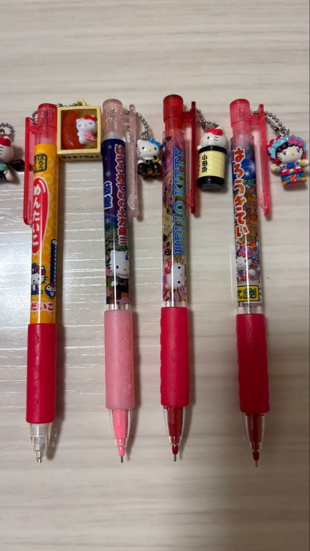 ハローキティ　ご当地シャープペンシル　10本